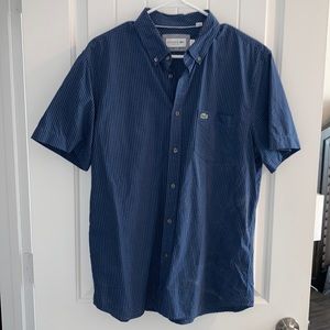 Mens Lacoste Regular fit button down